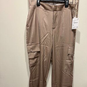 NWT Madrid Satin Cargo Pants